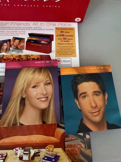 Friends The complete series DVD box set and booklet episode guide