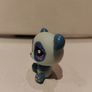 Littlest Pet Shop Blue Glitter Panda #2295 Image 4
