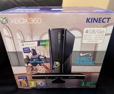 Xbox 360 S 4GB Nike+ Kinect Training bundle (brand new, sealed)