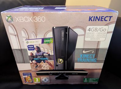 Xbox 360 S 4GB Nike+ Kinect Training bundle (brand new, sealed)