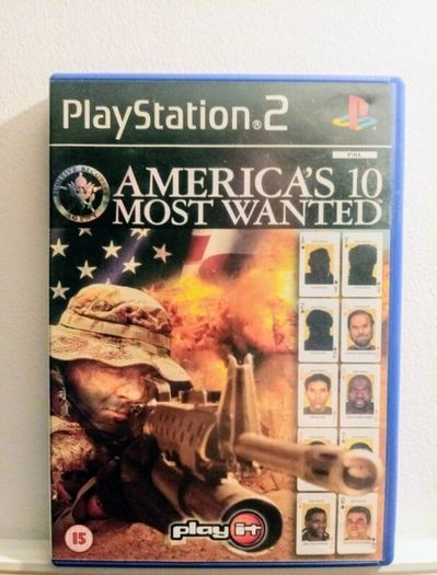 PS2 America's 10 Most Wanted