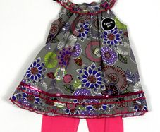 Floral Top and Leggings Set