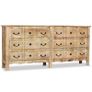 Sideboard Solid Mango Wood 200x40x90 cm Image 9