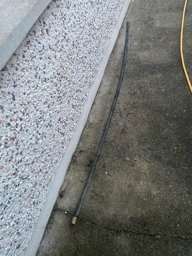 Heavy duty drain rod