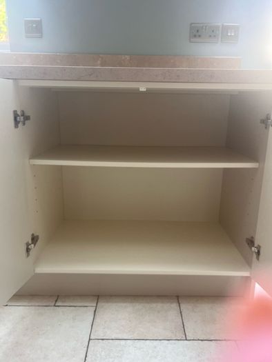 Solid painted kitchen
