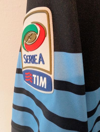 S.S. Lazio 2015-16 Away Shirt (XL) - Black Eagle Kit | Macron