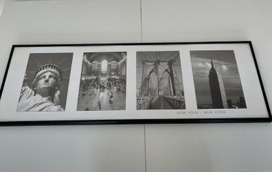 Framed icons of New York picture