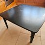 Black Folding Square Coffee Table Image 3