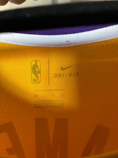 Title: Nike NBA LeBron James Lakers Jersey #23 - Size 48 (Large) NWOT