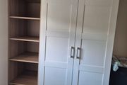 wardrobes, shelves and basket drawers