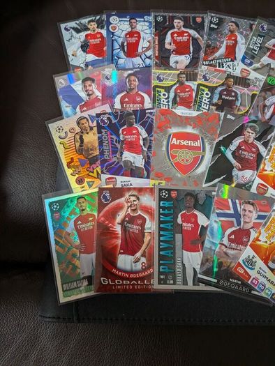 Set of Arsenal Inserts x20 Cards