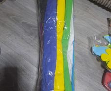 large bundle coloured crepe paper