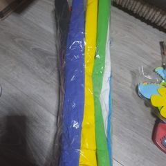 large bundle coloured crepe paper