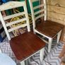 3 sturdy kitchen chairs Image 2