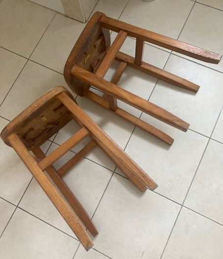 Two 1950s Stools