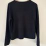 Hobbs Black Simona Wool Blend Knitted Jacket Image 9