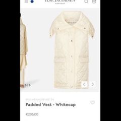 jacket Bnwt ilse Jacobsen cream gilet size 16