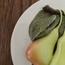 Ceramic Pear Wall Plate Image 3