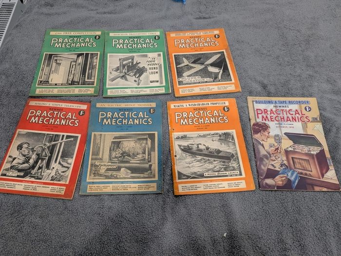 vintage practical mechanics magazines