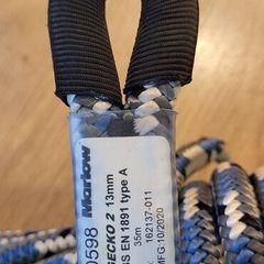 Marlow Gecko 13mm Tree Climbing Rope 35m Like New!