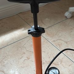 Bike Floor Pump with Gauge