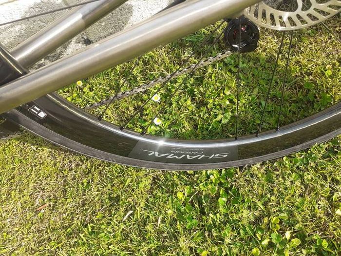 Campagnola Shamal Disc Brake Wheelset fitted with Vittoria Corsa Graphene 2.0 Tyres and Tubes, have Ridden 100kmh Total