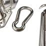 Sun Shade Sail Fixing Kit for Square and Triangle, Rectangle, 316 Stainless Steel Fixing Hardware Accessories Kits with Screws, Deck Garden Lawn Patio Image 5