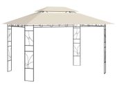 Gazebo 4x3x2.7 m Cream 160 g/m Sq