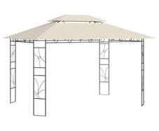 Gazebo 4x3x2.7 m Cream 160 g/m Sq
