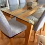 Glass Dining Table and 6 Chairs Image 4