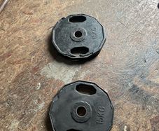 7ft Olympic bar plus 2 x 15kg weight plates