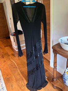 Coast black debs dress