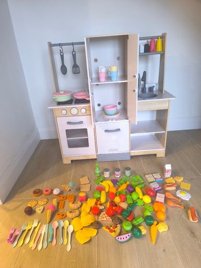 KidKraft play kitchen with accessories
