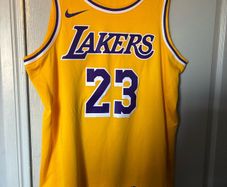 Title: Nike NBA LeBron James Lakers Jersey #23 - Size 48 (Large) NWOT
