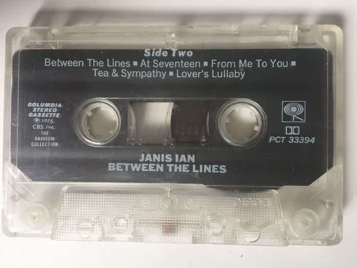 Janis Ian [1975] Between The Lines (Cassette Tape Album)