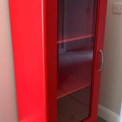 Red Retro style Caninet