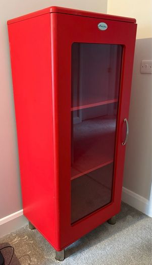 Red Retro style Caninet