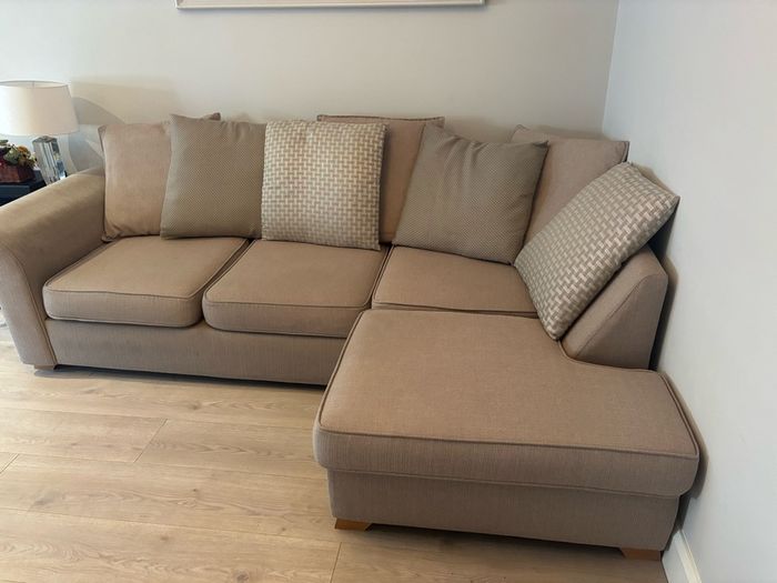 L-shaped sofa
