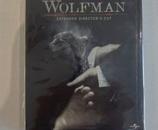 The Wolfman (2010) Blu Ray Steelbook (Extended Directors Cut) (Rare Debossed edition)