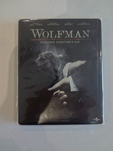 The Wolfman (2010) Blu Ray Steelbook (Extended Directors Cut) (Rare Debossed edition)