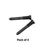 iPhone X XR XS XS Max 11 12 13 Mini Replacement Bottom Dock Screws Black x4 Image 3