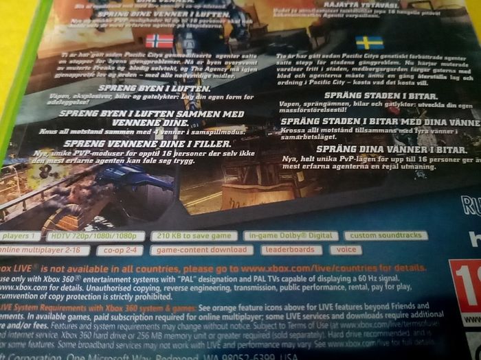 Crackdown 2 Xbox 360 Games Original