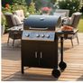 InfernoChef 3+1 Gas BBQ Grill Station  Powerful Garden Cooking Center Image 4