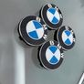Genuine BMW Floating Centre Caps  Set of 4 68mm Image 2