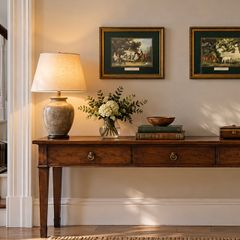Pair of Framed George Stubbs Prints - Family Outing & A Family Group