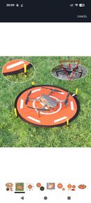 Waterproof 55cm drone landing pad mavic pro