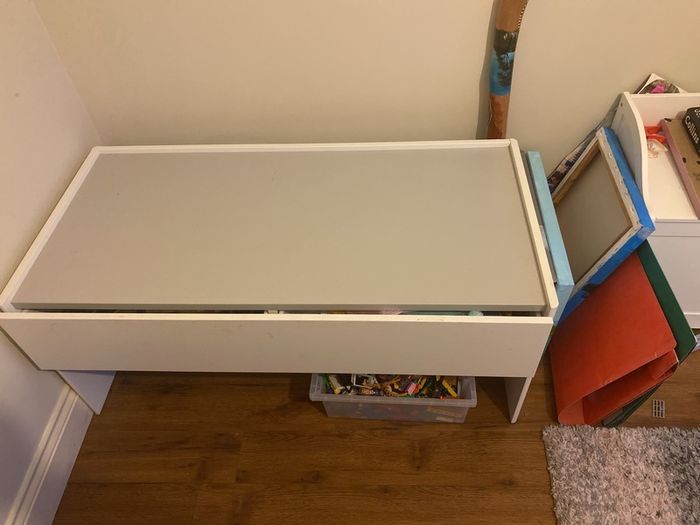 large arts and crafts table