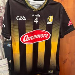 Kilkenny GAA Match Worn Jersey Paddy Deegan Signed No.4