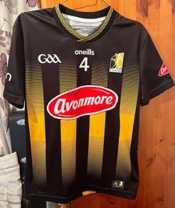 Kilkenny GAA Match Worn Jersey Paddy Deegan Signed No.4