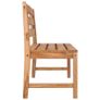 Garden Bench 170 cm Solid Teak Wood Image 3